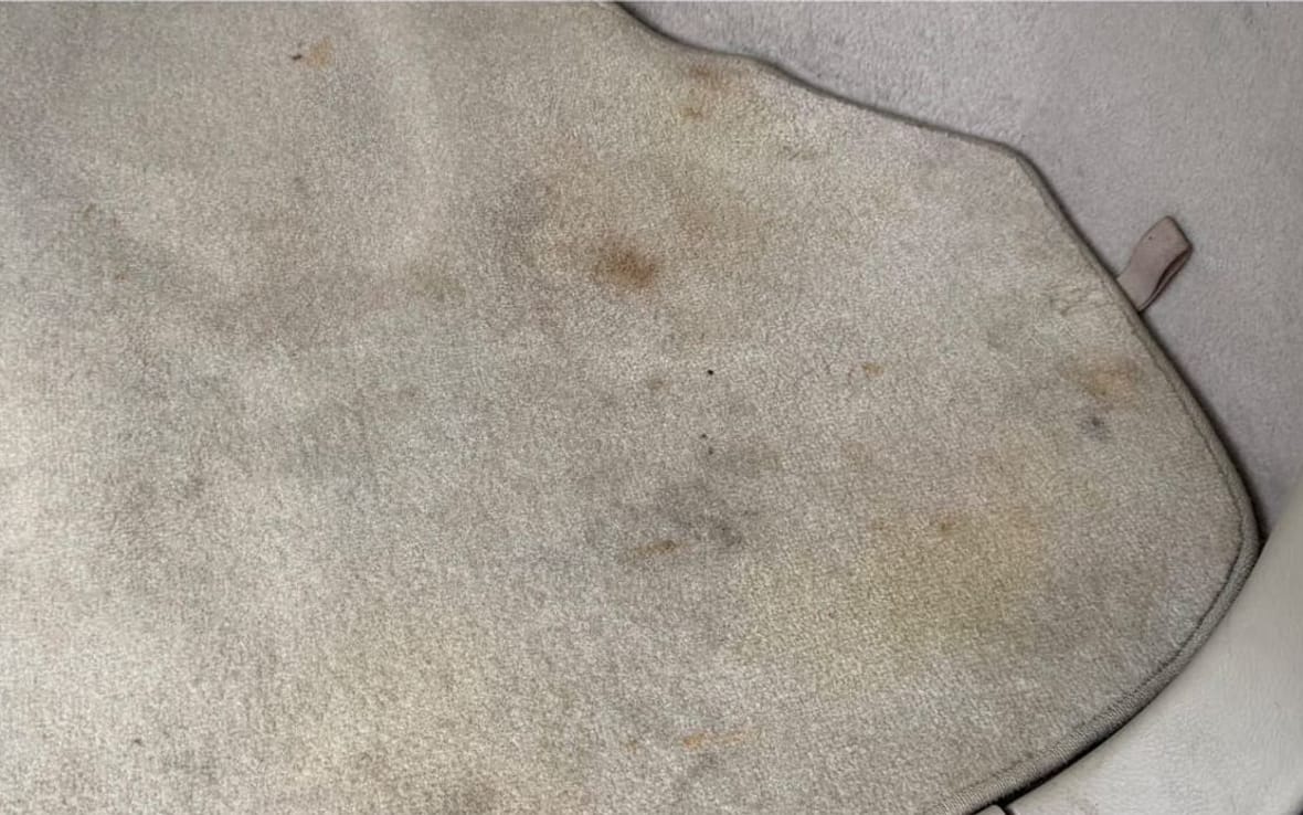 Carpet stain treatment before detailing