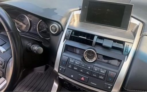 Lexus dash and console after a Sudz detail