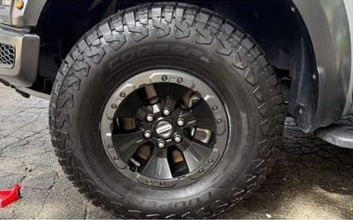 Wheel and tire after a Sudz detail